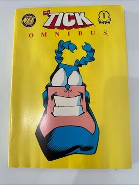 The Tick Omnibus Yellow Cover Comic Book Collection